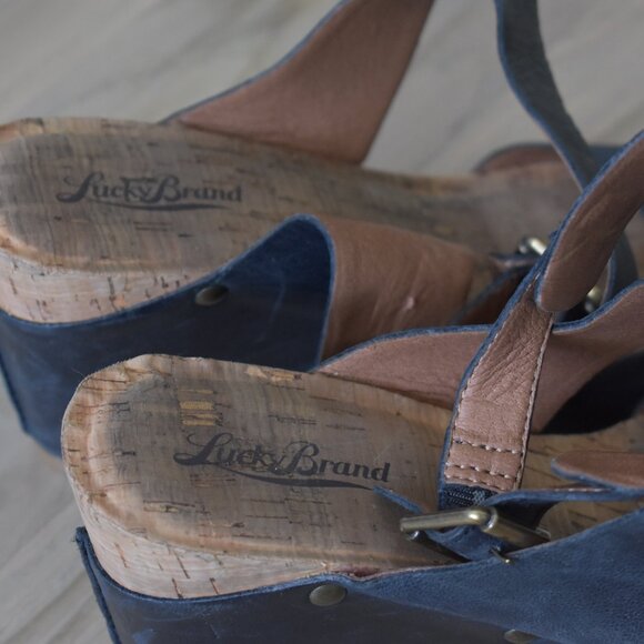 Lucky Brand Womens LK-Moran Wrap Wedge Sandals - Picture 7 of 11